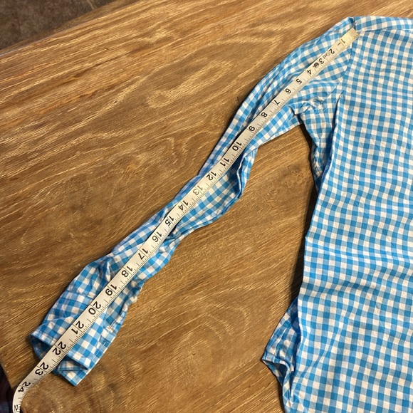 Ralph Lauren button down shirt blue and white cotton size 2 . Perfect condition - Picture 6 of 6